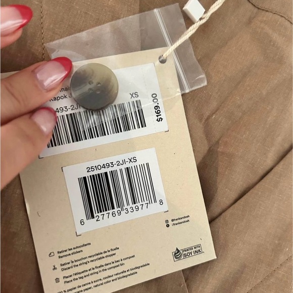 NWT Size XS Frank & Oak Kapok Jumpsuit - Picture 5 of 5